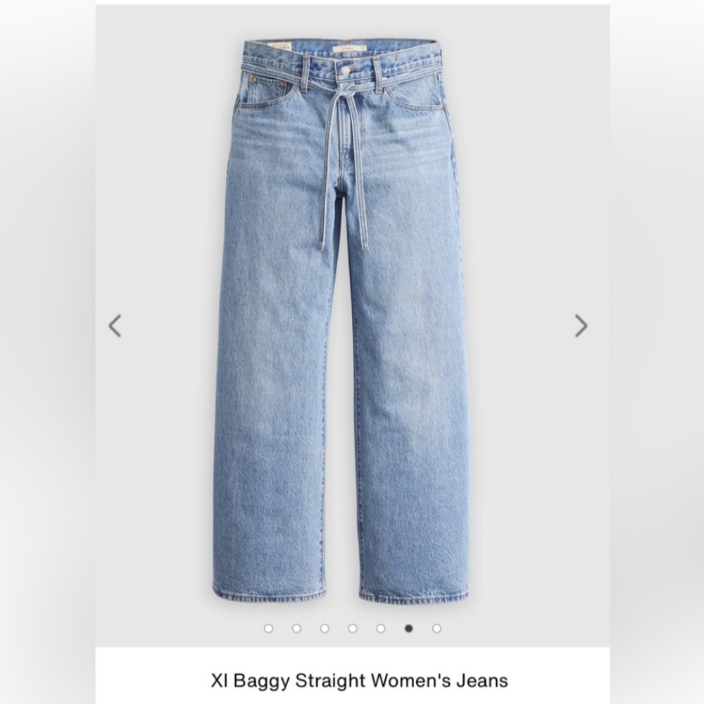 Levi's Women's Straight Leg Jeans - Light Blue